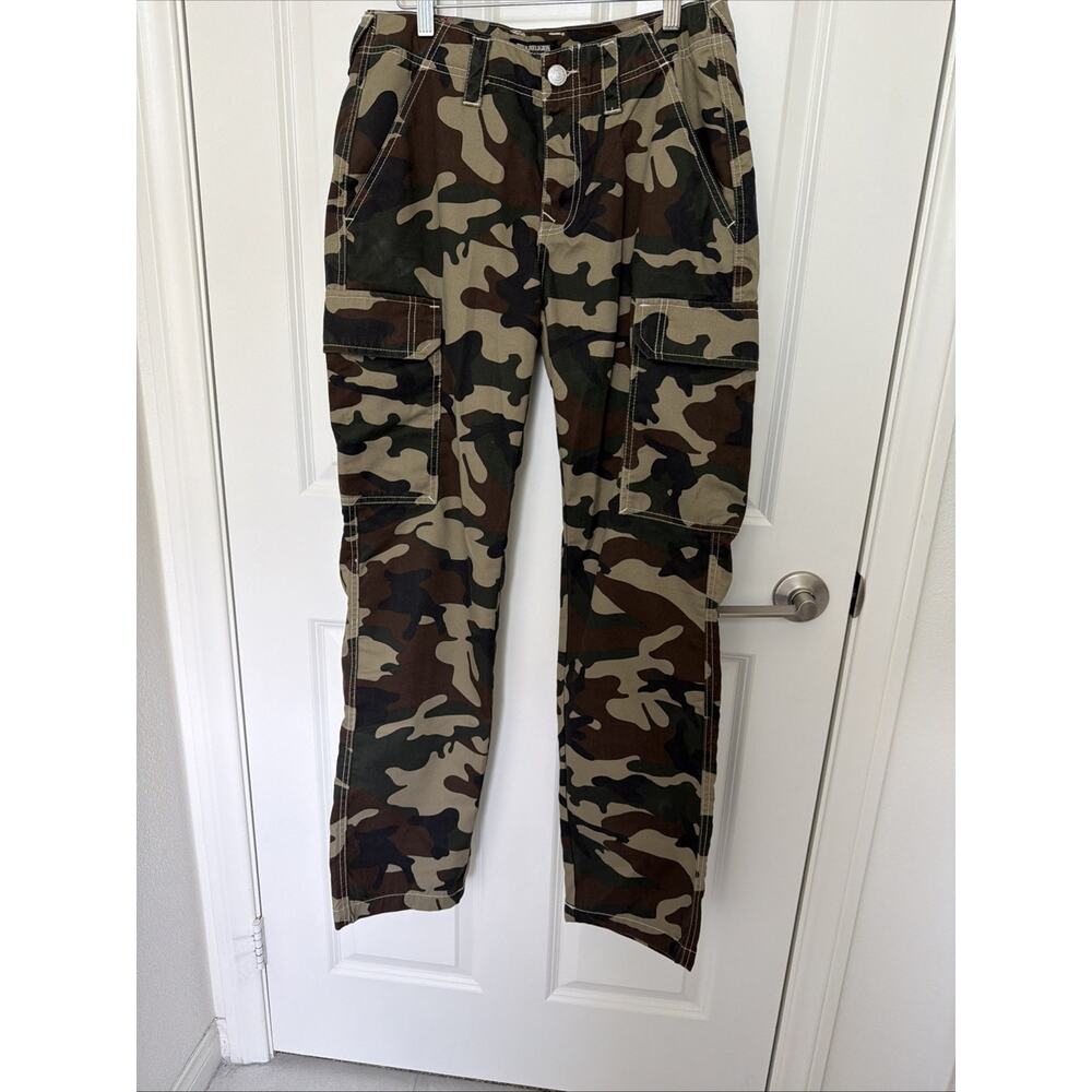 Men's True Religion Bobby Baggy Cargo 30x42 Camo Pants